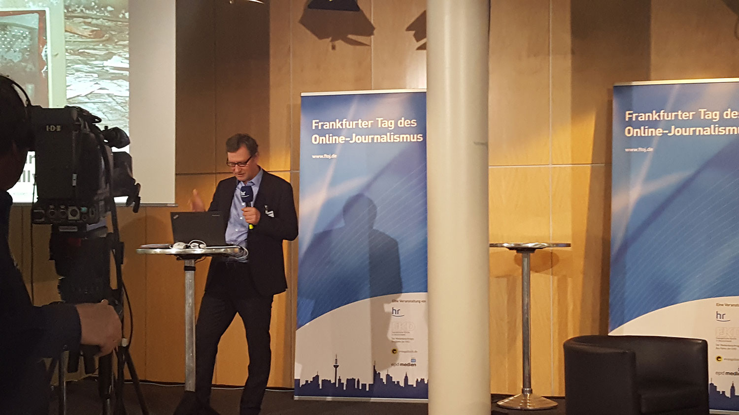 Mathias Müller von Blumencron (F.A.Z.) beim FTOJ16